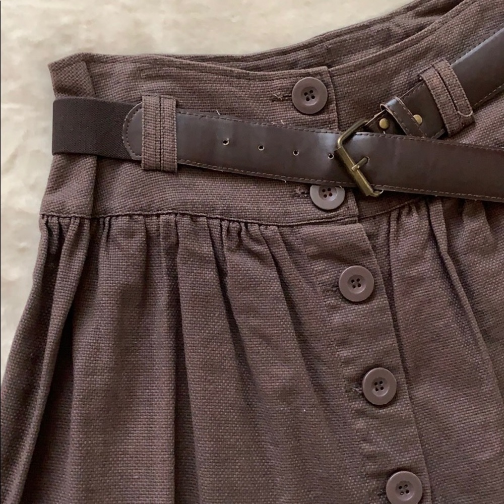 Brown Skirt